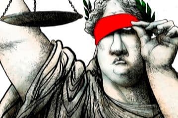 La mayor desvergüenza democrática: La justicia se quita la venda