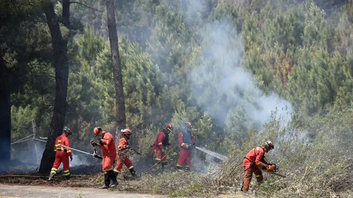El incendio de Las Hurdes queda estabilizado con más de 4.000 hectáreas afectadas