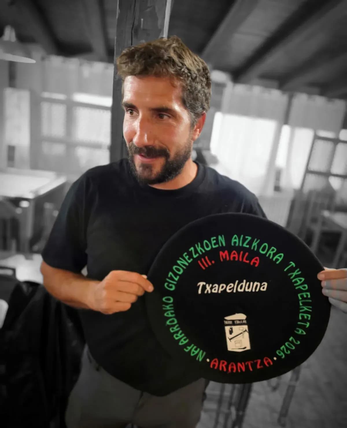 El cortador José Benito logra el Campeonato de Aizkora en Navarra