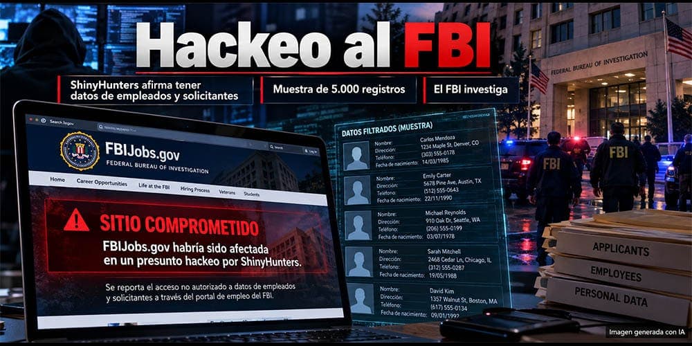 El grupo de hackers que atacó a Rockstar Games afirma haber hackeado al FBI: «Tenemos los datos de todos los empleados»