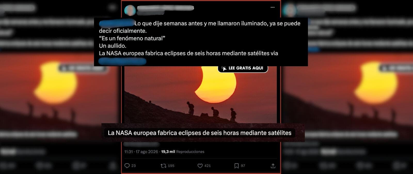 Qué sabemos sobre los eclipses solares artificiales de la ESA y por qué no tienen que ver con el eclipse solar total del 12 de agosto de 2026