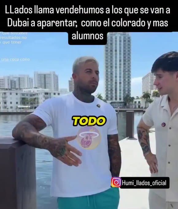 Llados llama “vende humos” a todos los que están copiando su método para ganar dinero.