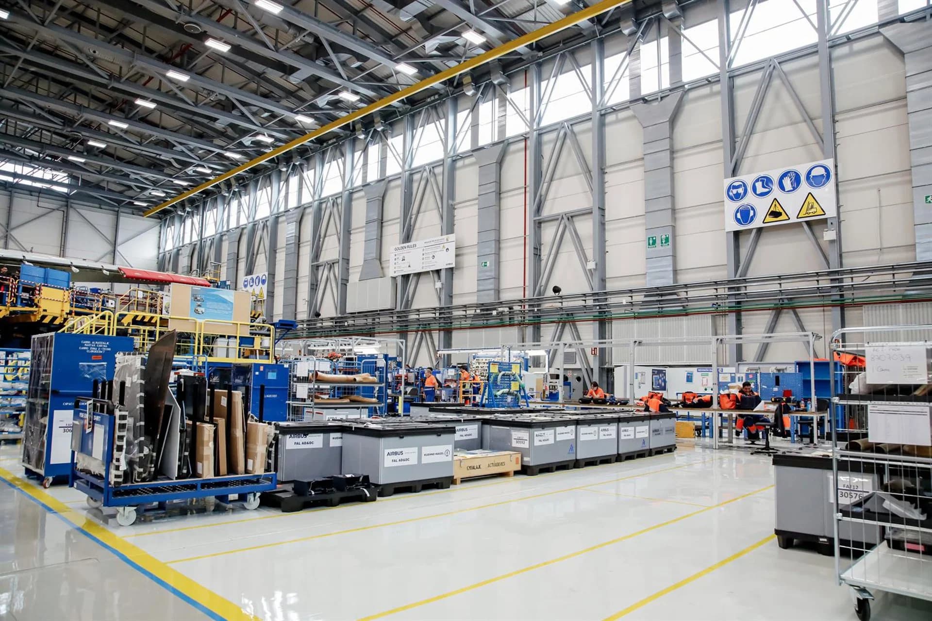 La plantilla de Airbus España, convocada a una huelga indefinida a partir de este martes