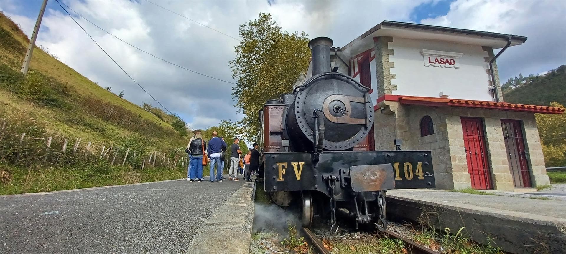 El Museo Vasco del Ferrocarril pone en circulación tres trenes de vapor este fin de semana