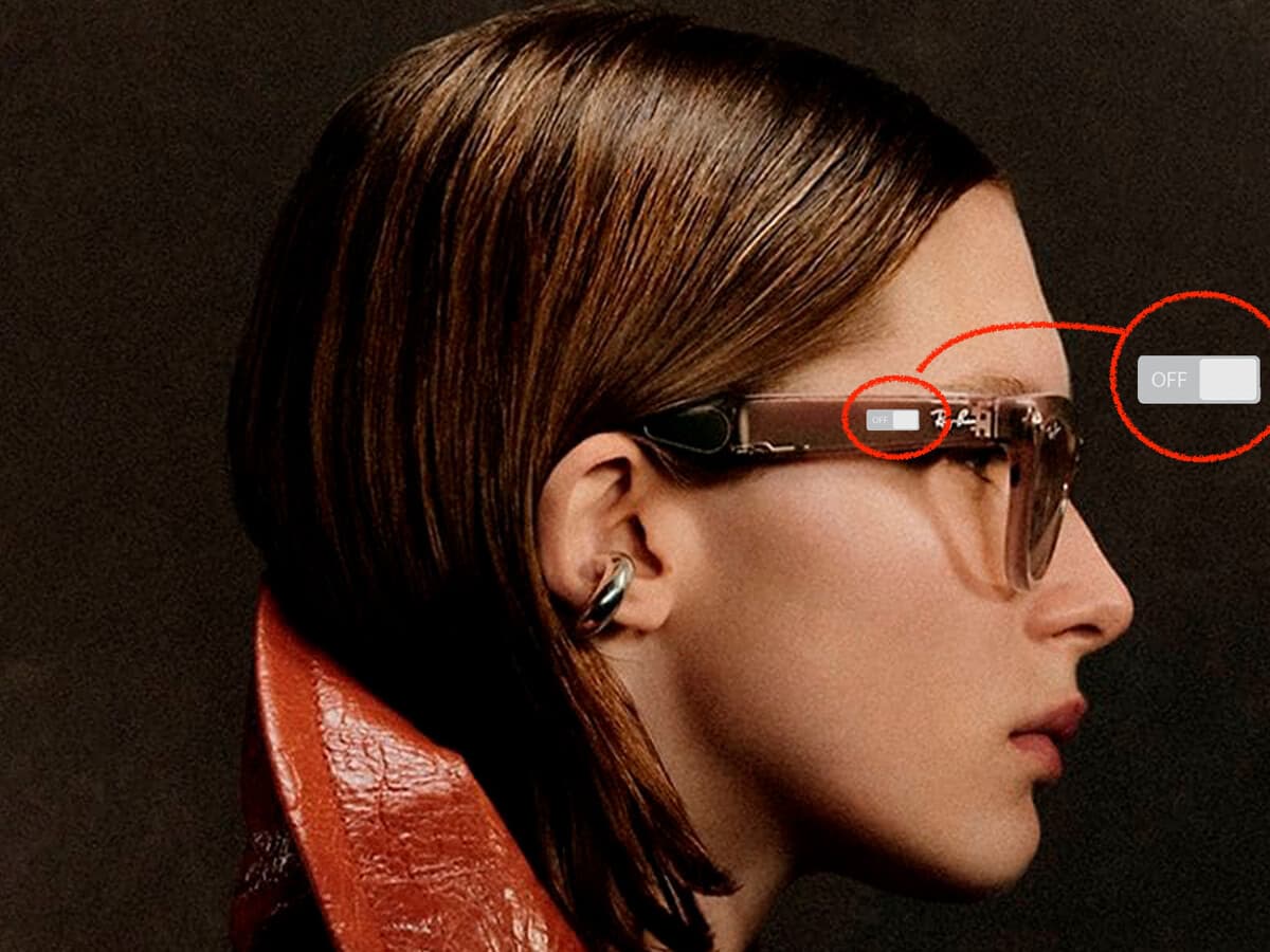 Meta ha dado con el remedio para que sus gafas inteligentes sean más seguras: un botón de apagado