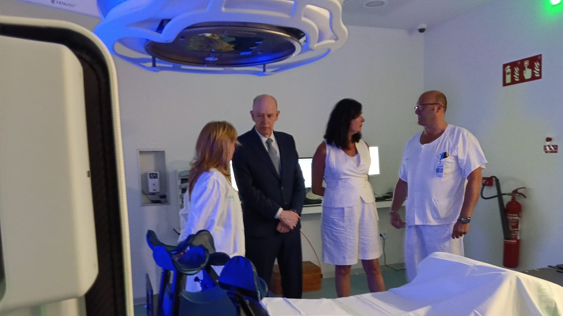 El acelerador de Huesca trata a más de mil pacientes y ahorra 2,7 millones de kilómetros en viajes