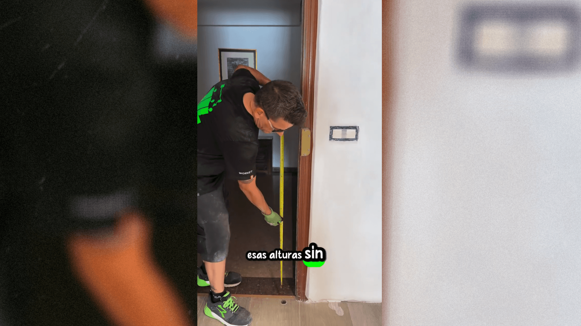Sergio Llorente, electricista: "En una reforma, las cajas de los mecanismos eléctricos deben marcarse una vez esté terminado el suelo. Si se hace antes, es posible que queden torcidas"