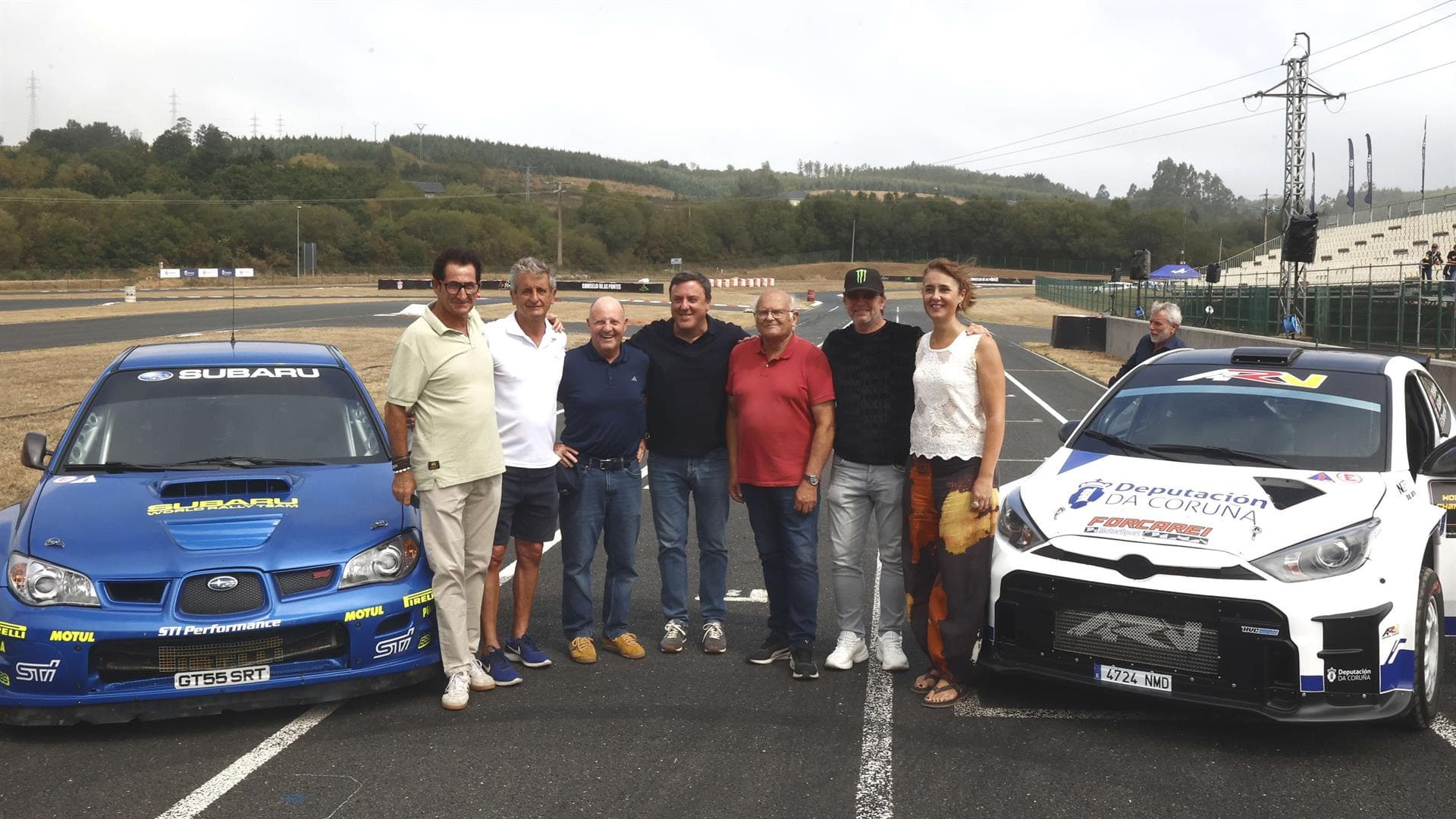 As Pontes reúne a cuatro leyendas del rally en una gran fiesta del motor