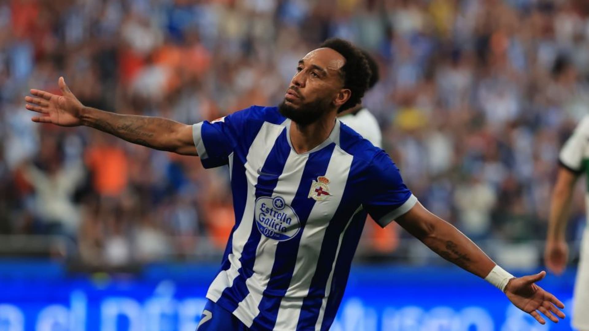 Así narramos el gol de Aubameyang en el Deportivo-Elche en Riazor