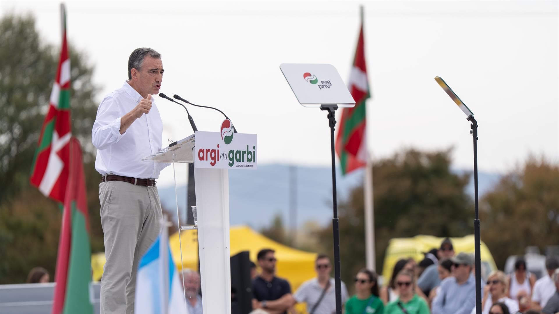 Aitor Esteban advierte a Pedro Sánchez que tendrá que convocar elecciones si no aprueba los presupuestos