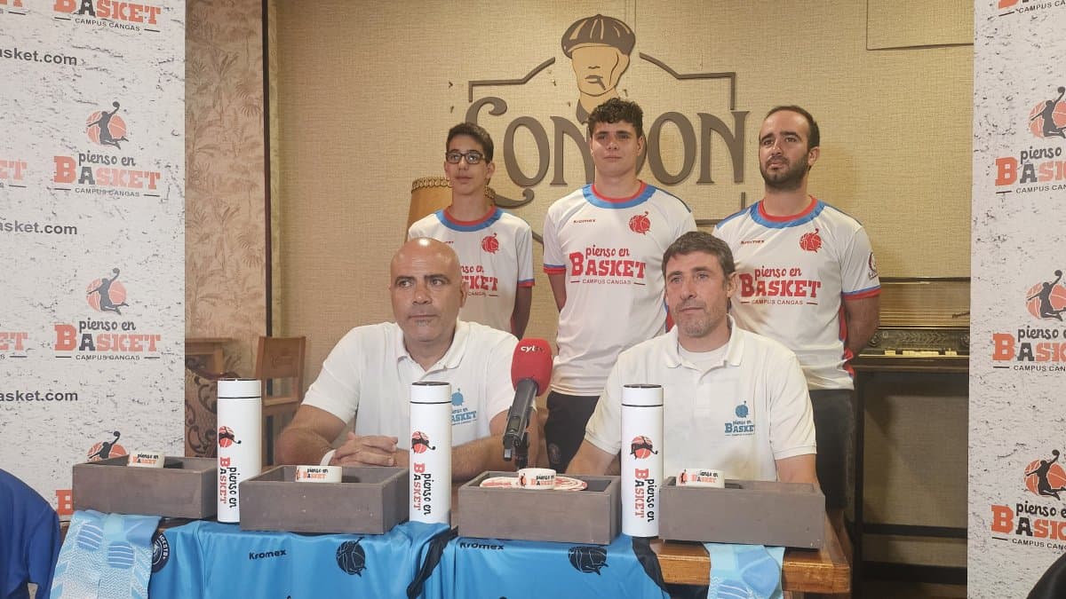 El XVIII campus Pienso en Basket reunirá en cangas Narcea a más de 200 alumnos