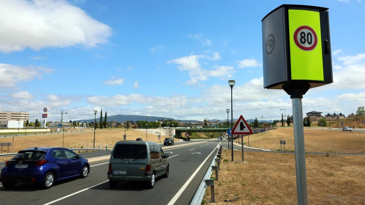 El radar en pruebas de Zizur caza más infractores que el de Lekunberri