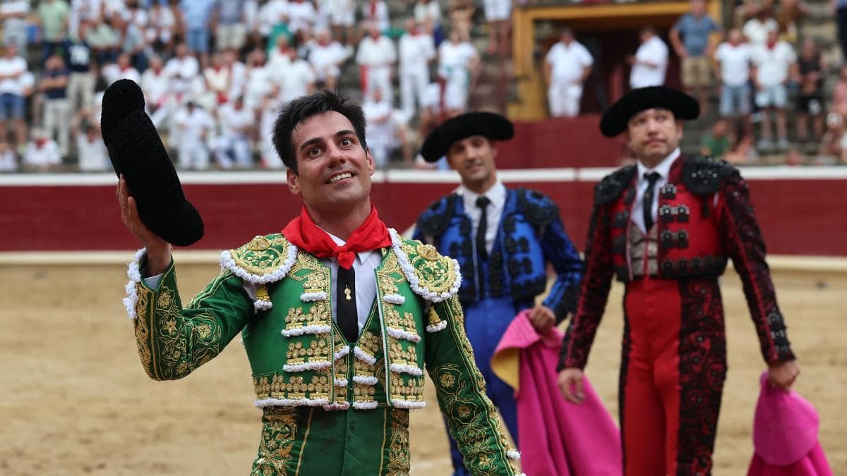 Fotos de la corrida de toros del 15 de agosto en Tafalla