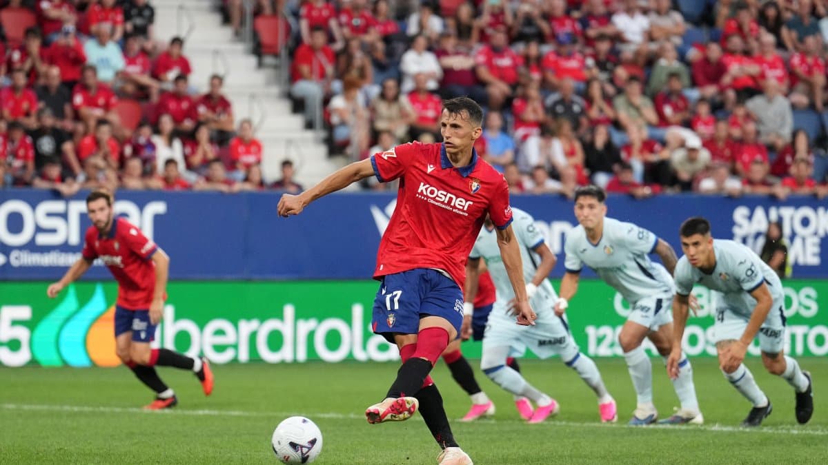 Ante Budimir, el supergoleador de Osasuna que sigue pasando inadvertido