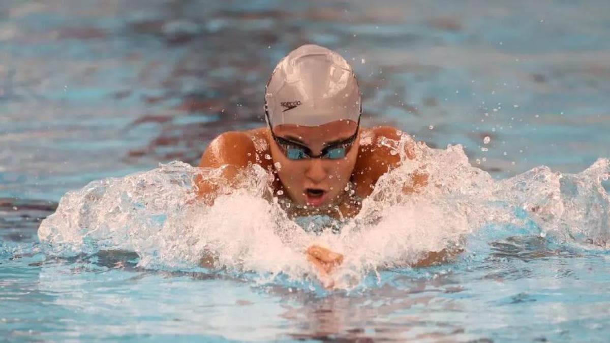 María Ramos, octava de Europa en los 50 braza