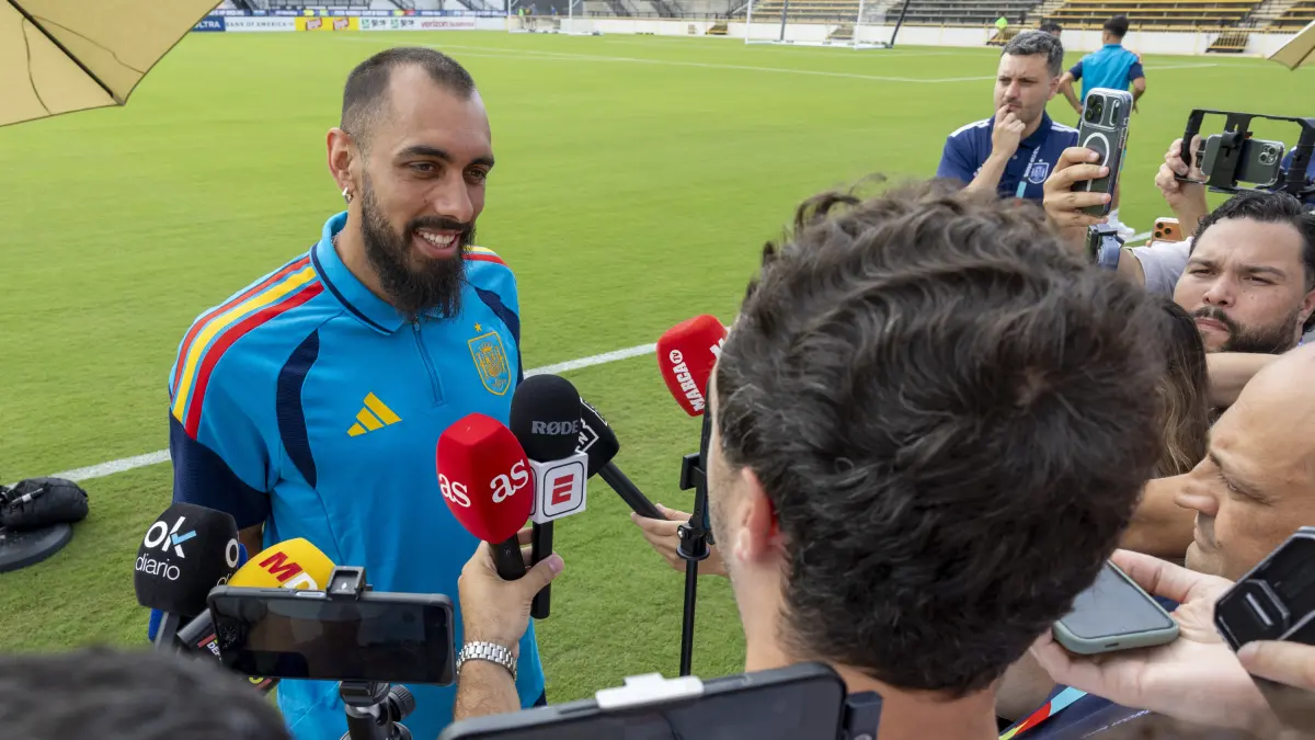 Borja Iglesias: "También hay que prepararse para estar fuera"
