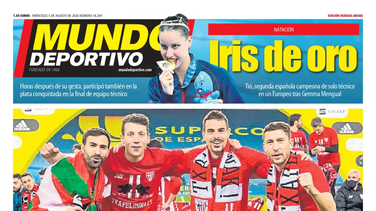 Portada MD Bizkaia-Araba de hoy miércoles