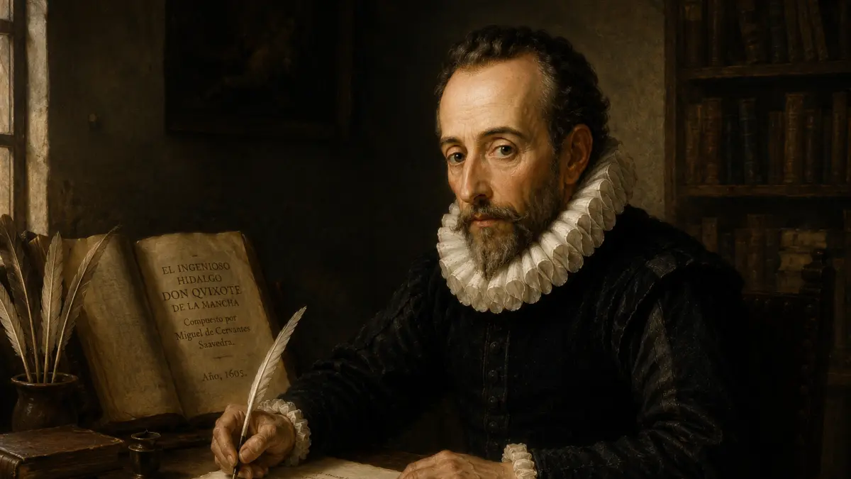 La reflexión de Miguel de Cervantes sobre el tiempo que aparece en Don Quijote