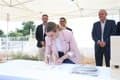 Colocan la primera piedra de la promoción de 48 viviendas públicas que el Ibavi construirá en Can Cantó, Eivissa