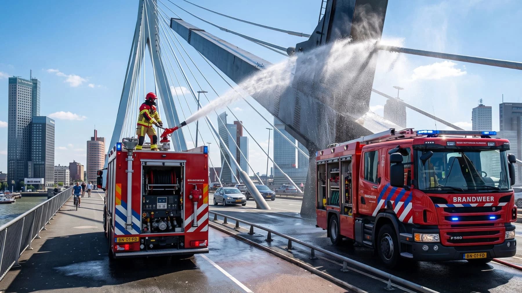 Mientras España lleva años preparándose, en Holanda tienen que recurrir a enfriar con agua sus puentes para que no se derrumben con el calor