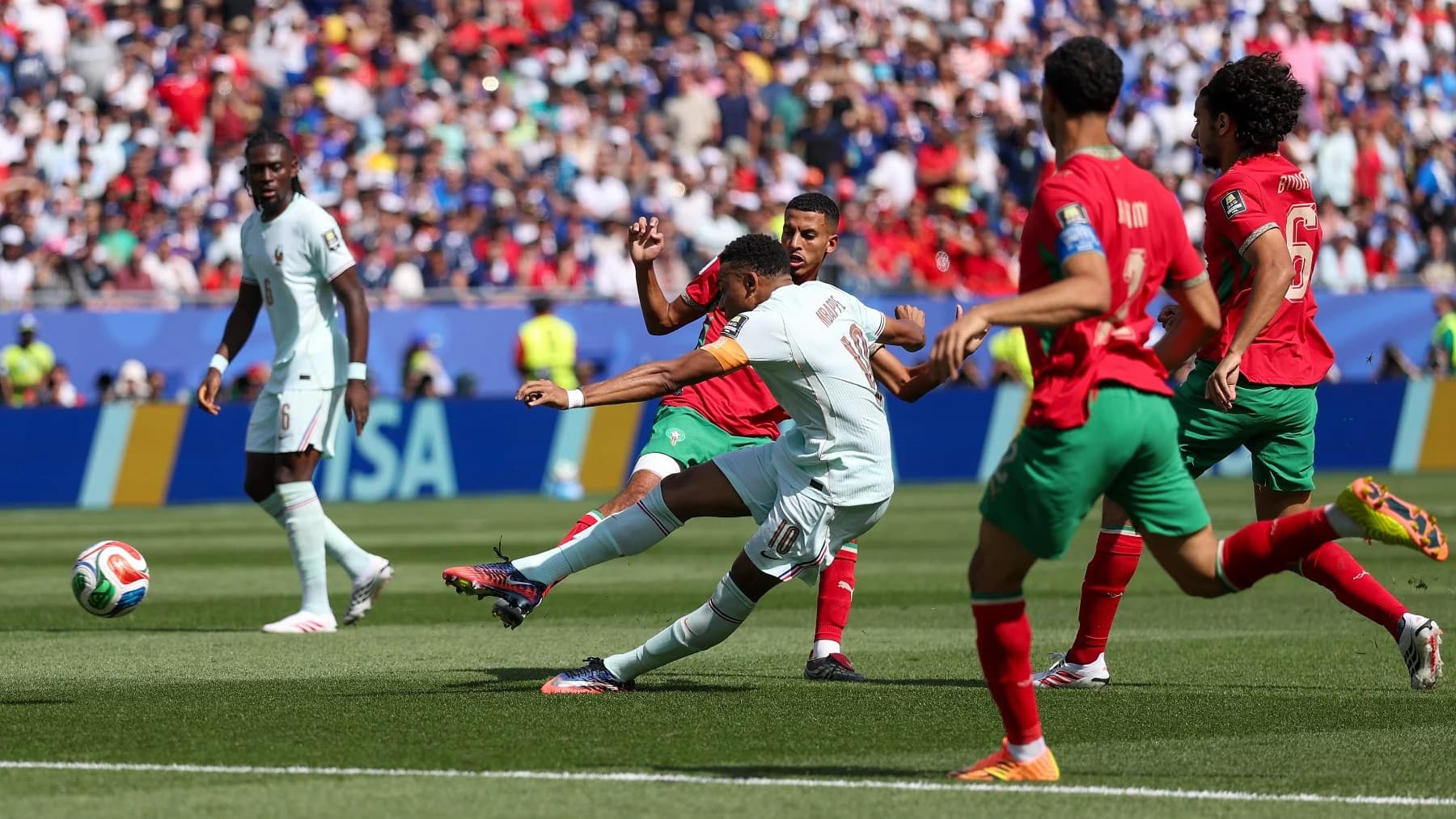 Cómo va Francia – Marruecos, en directo: resultado, goles, cronología y estadísticas del partido de cuartos del Mundial 2026 en vivo online