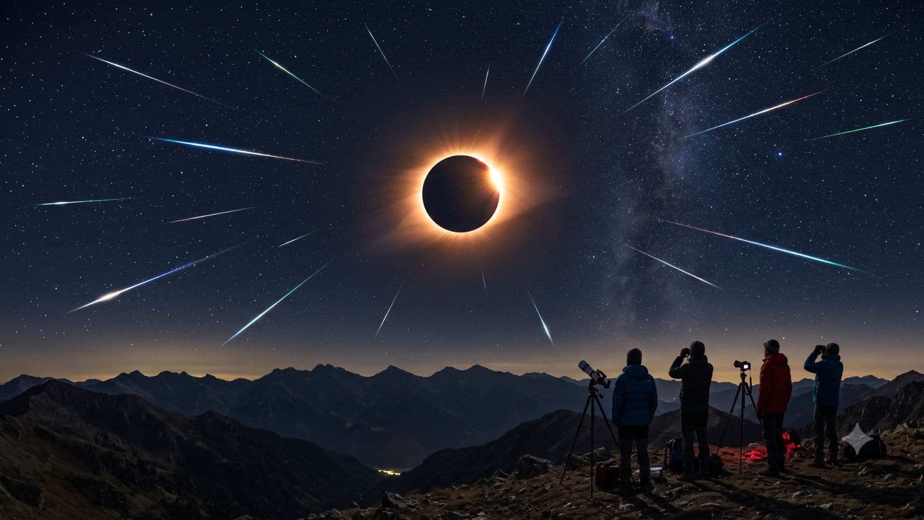No es casualidad: qué significa que el eclipse y las Perseidas coincidan la misma noche, según una astróloga