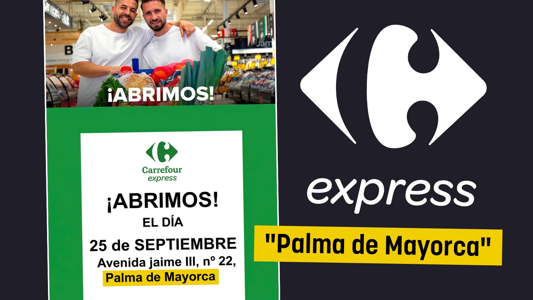 Carrefour achaca a «un error humano» el anuncio de una nueva tienda en ‘Mayorca’ desvelado por OKBALEARES