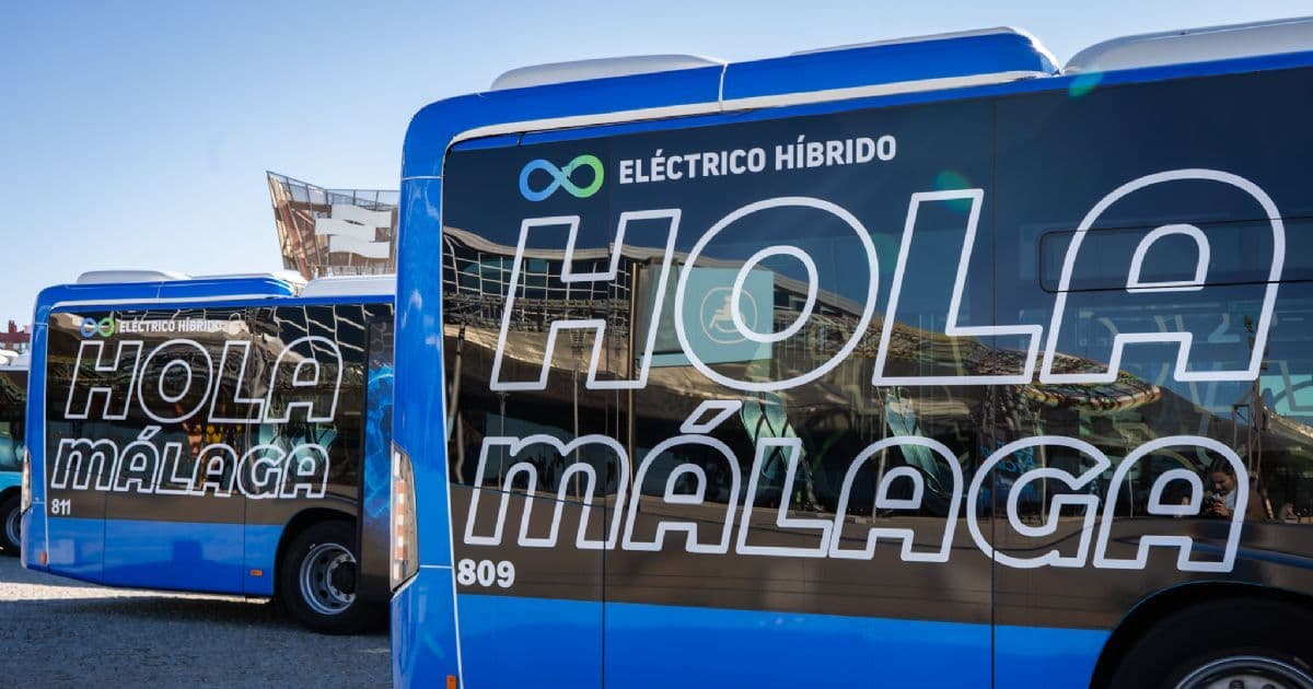 Málaga incorpora 34 megabuses híbridos para reforzar las líneas de mayor demanda
