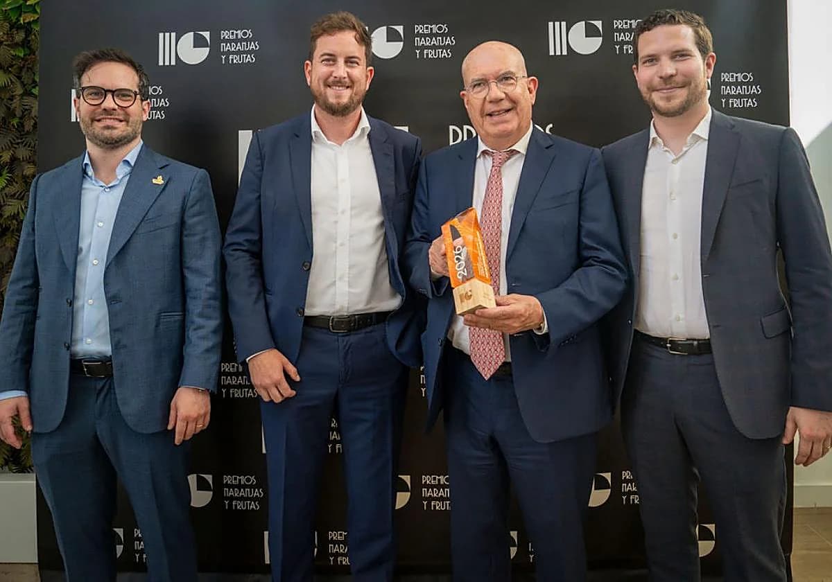 Juan Motilla, elegido el mejor comercio citrícola del año