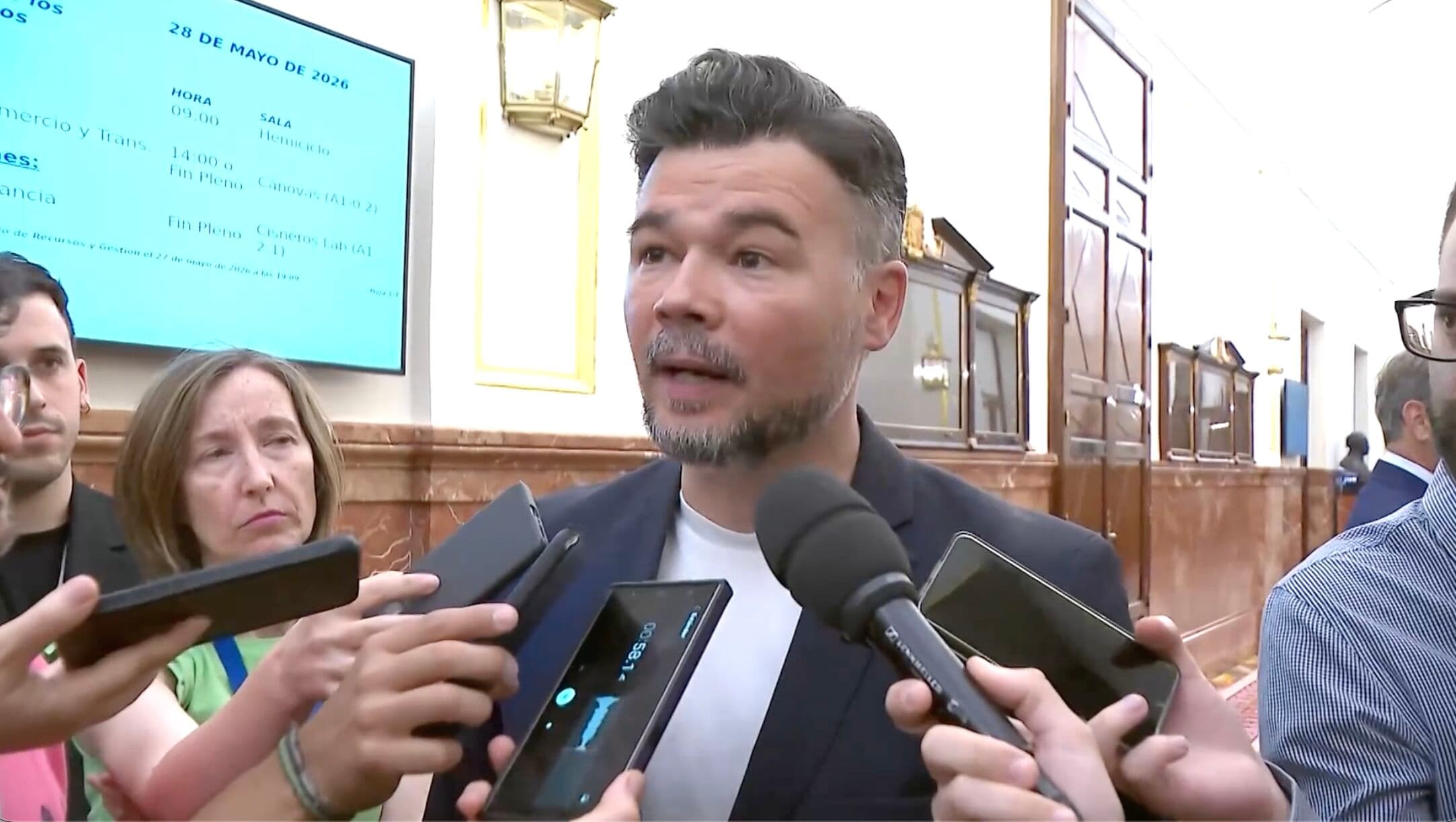 La reflexión de Gabriel Rufián sobre la inmigración que no gustará a la izquierda