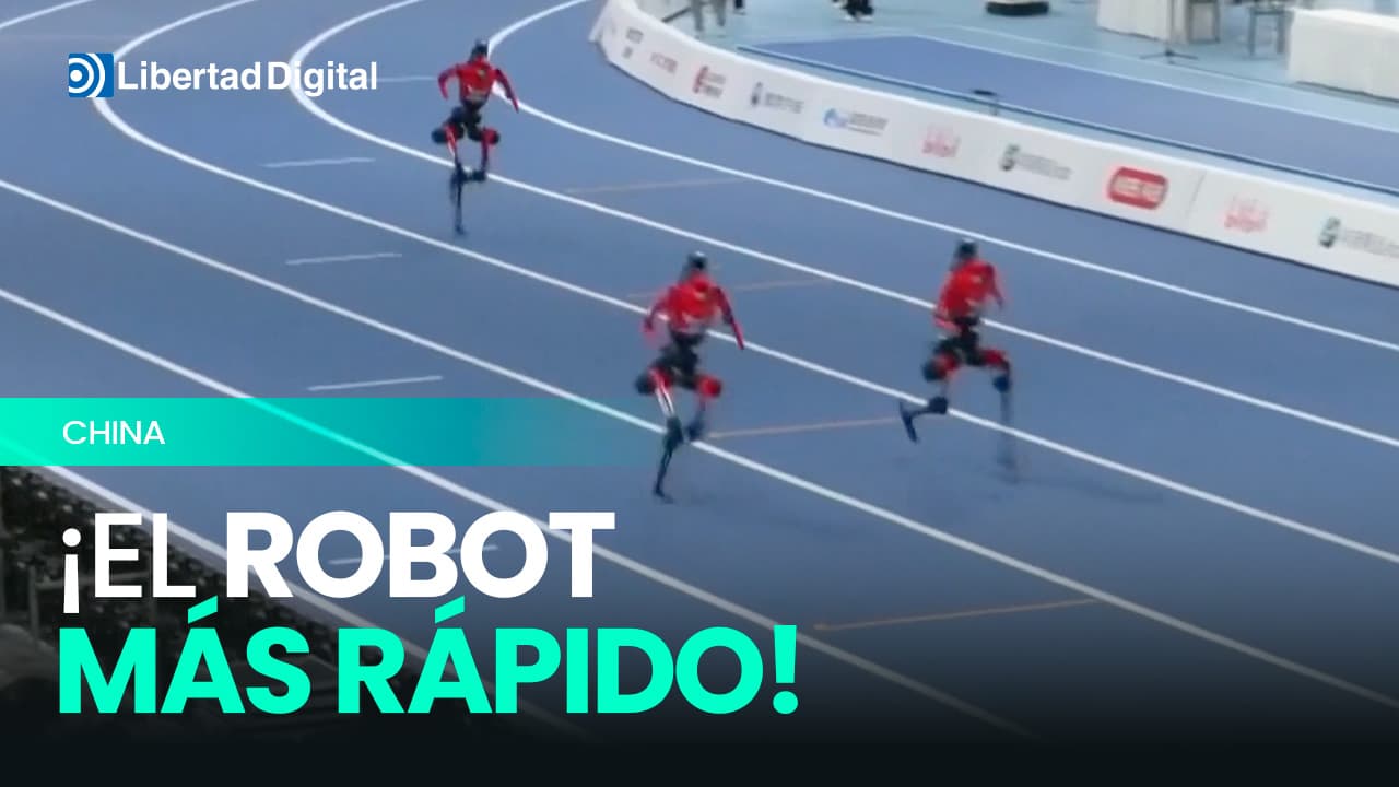 Tecnología: Un robot chino pulveriza el récord de los 100 metros listos de Usain Bolt