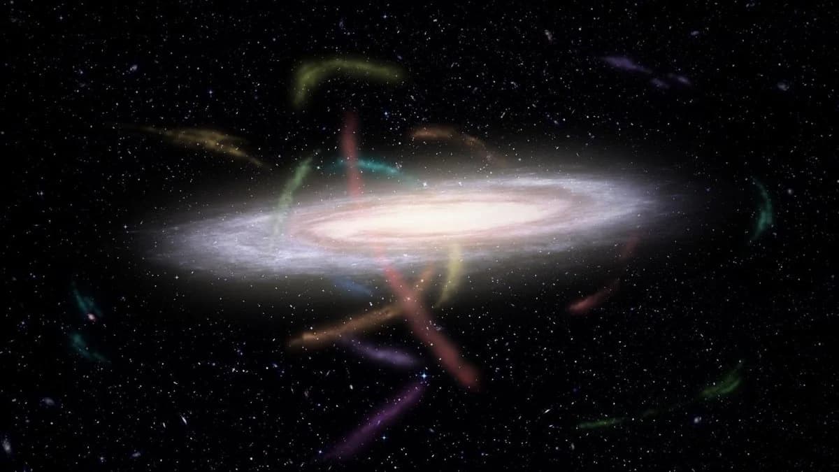 Detectan la primera corriente estelar de cúmulo globular fuera de la Vía Láctea