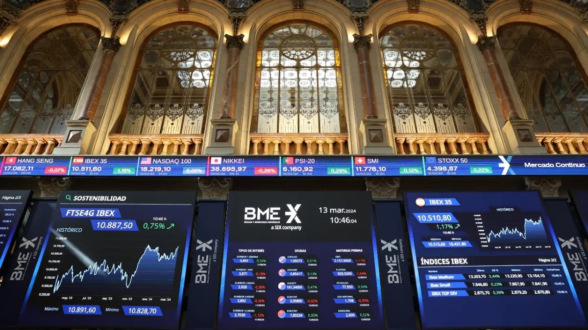 La Bolsa española abre con leves ganancias del 0,18% y supera los 20.200 puntos