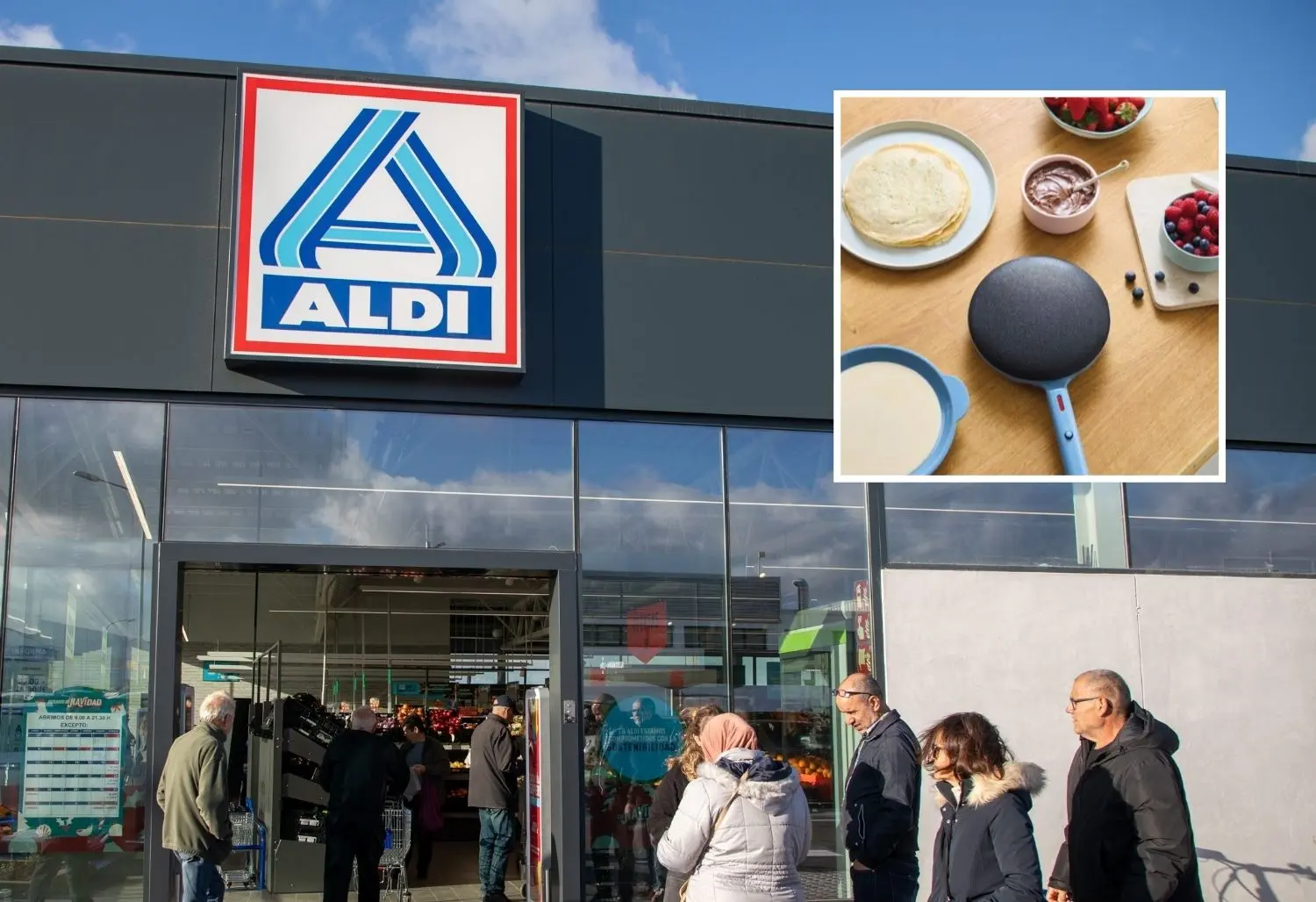 El 19 de agosto llega por fin a Aldi la crepera eléctrica, que además está rebajada, para los amantes de la cocina