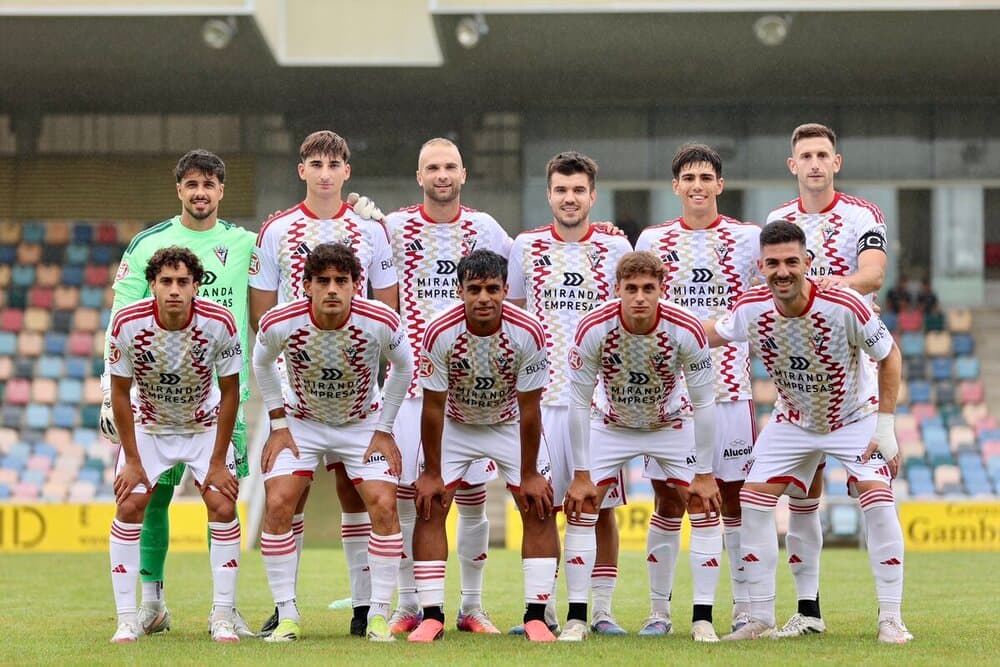 Derrota del CD Mirandés en su primer test de pretemporada