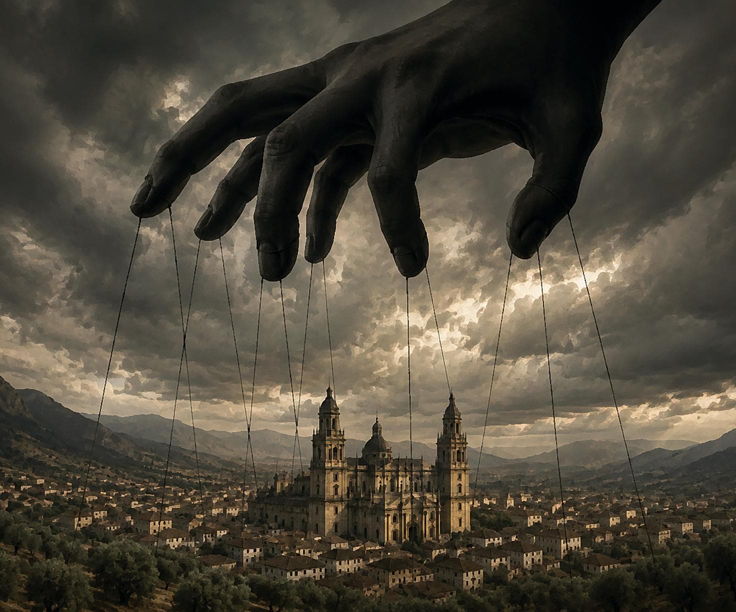 Jaén y la mano negra
