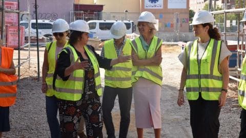 El nuevo Centro de Empleo de Cuenca encara la recta final de sus obras con un 52% de ejecución