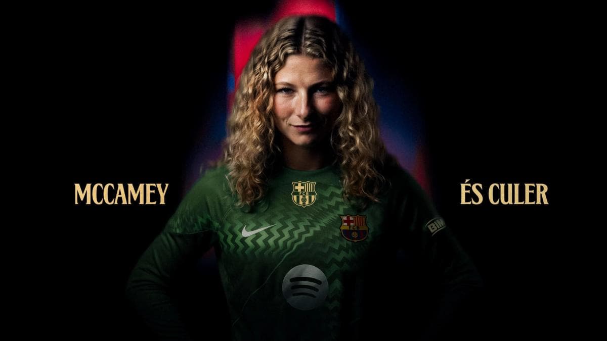 El Barça anuncia el fichaje de la portera estadounidense McCamey