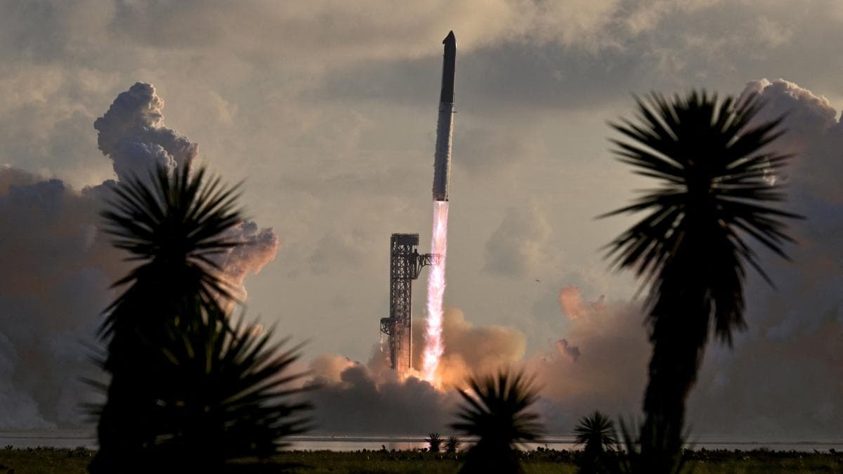 SpaceX pone en órbita terrestre por primera vez el Starship, en su decimocuarta prueba