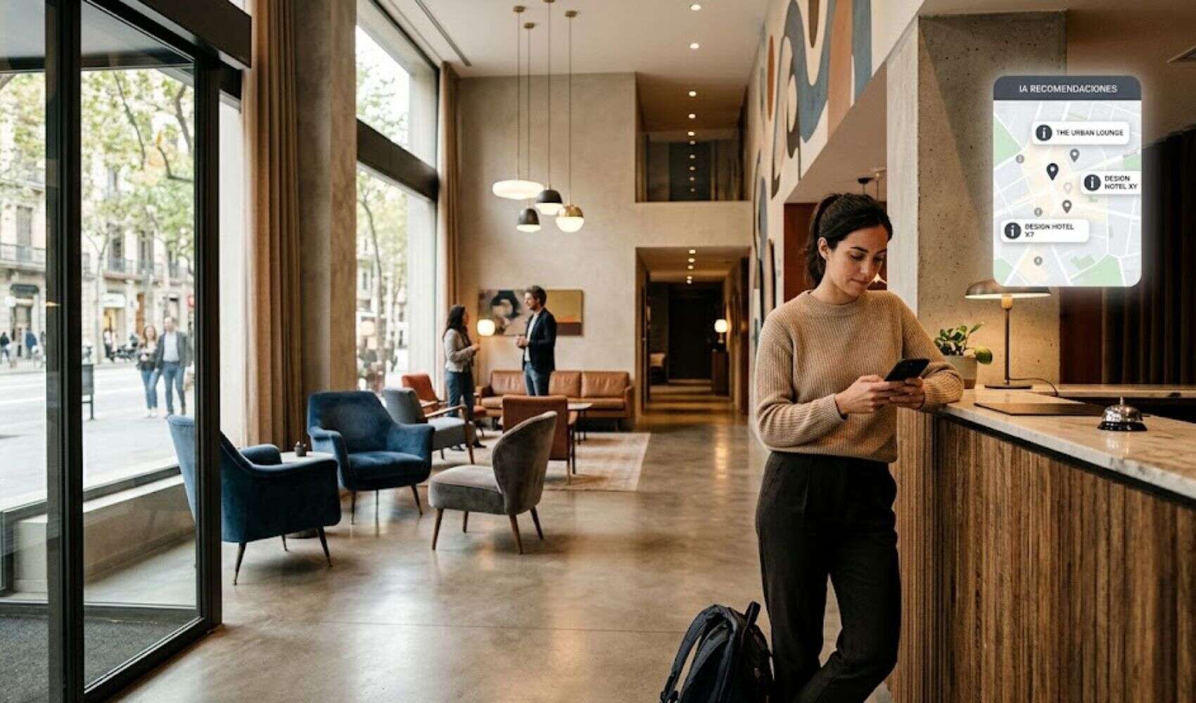 El hotel que la inteligencia artificial no conoce no existe