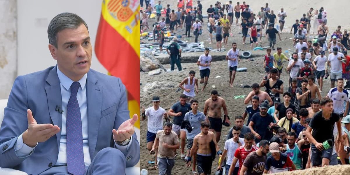 Pedro Sánchez presume de estar volcado con Ceuta y el meneo que se lleva es de escándalo: «¡Vete a la m*erda!»
