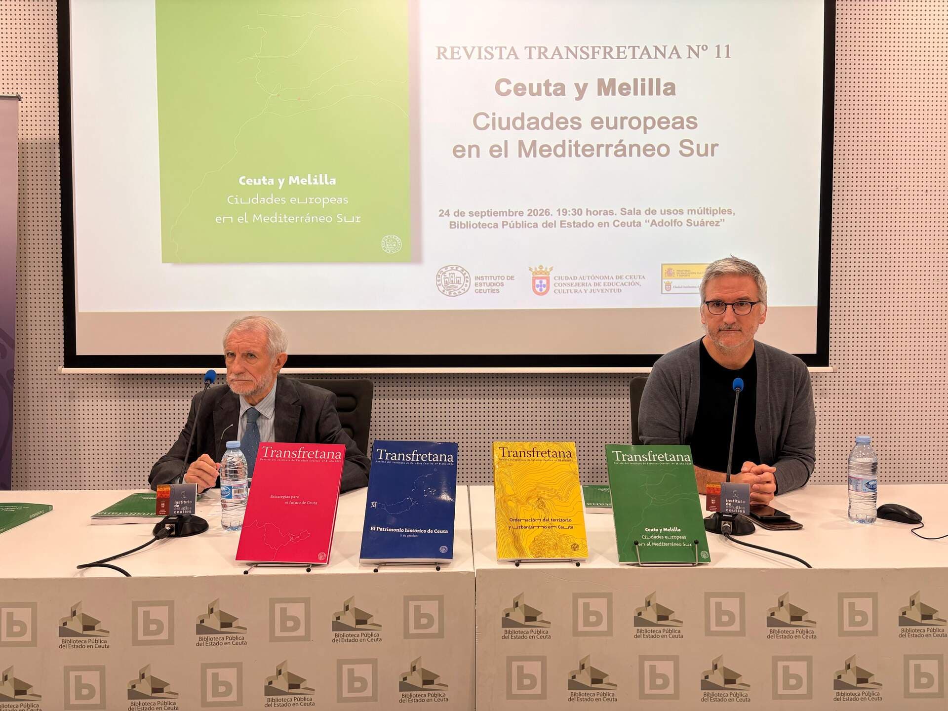 El IEC presenta la revista Transfretana nº11 sobre Ceuta y Melilla