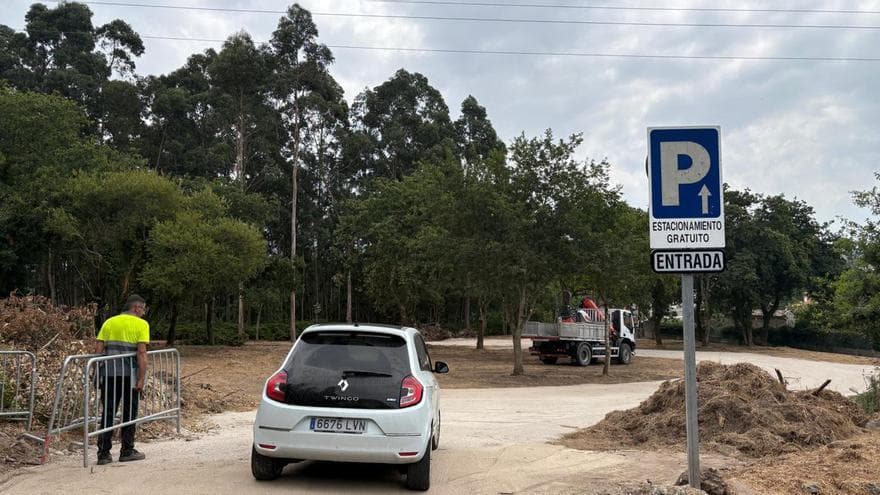 Nigrán abre en el centro urbano un aparcamiento gratis para cien coches