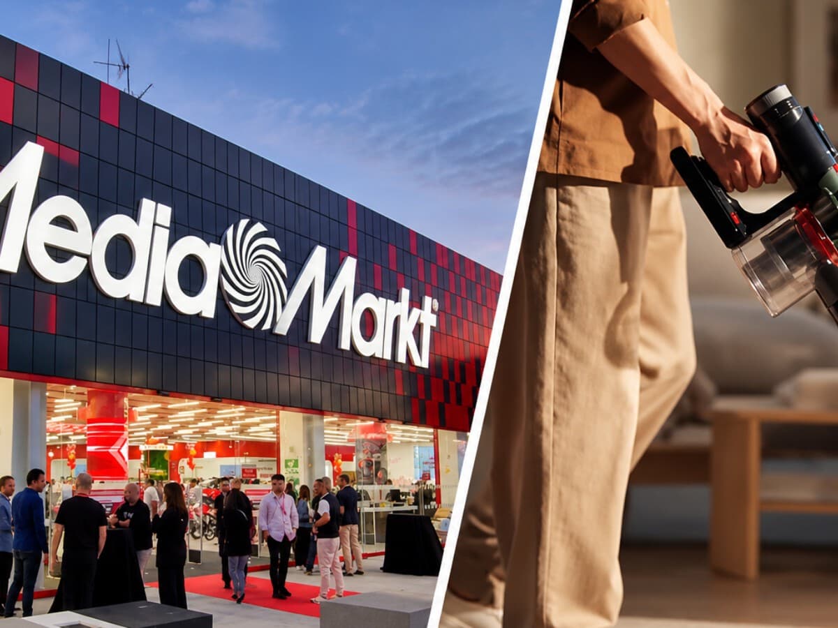 MediaMarkt arrasa en su Día sin IVA con el aspirador Dyson sin cables a casi mitad de precio que limpia cualquier rincón de casa