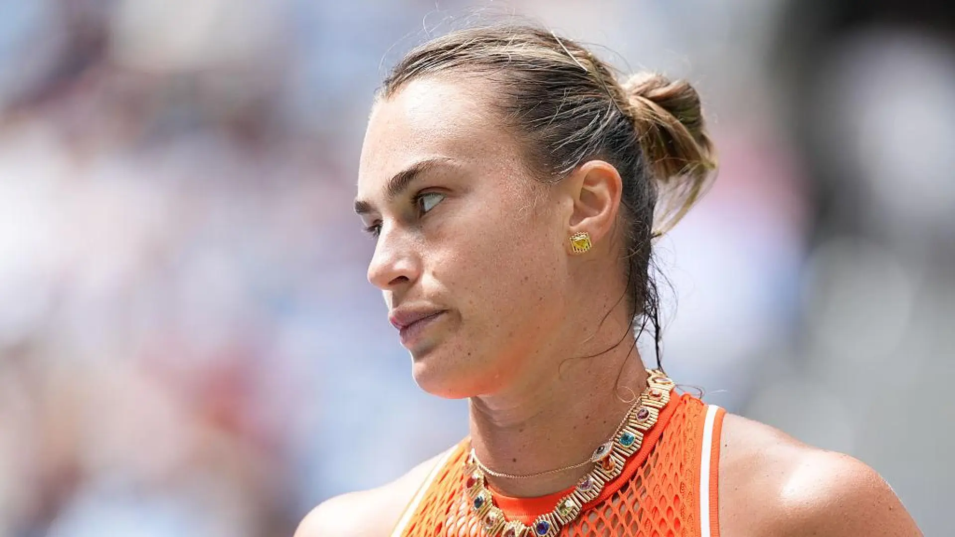 Enganchón de Sabalenka con un periodista tras su debut en el US Open: "¿Crees que no estuve centrada en el tenis?"