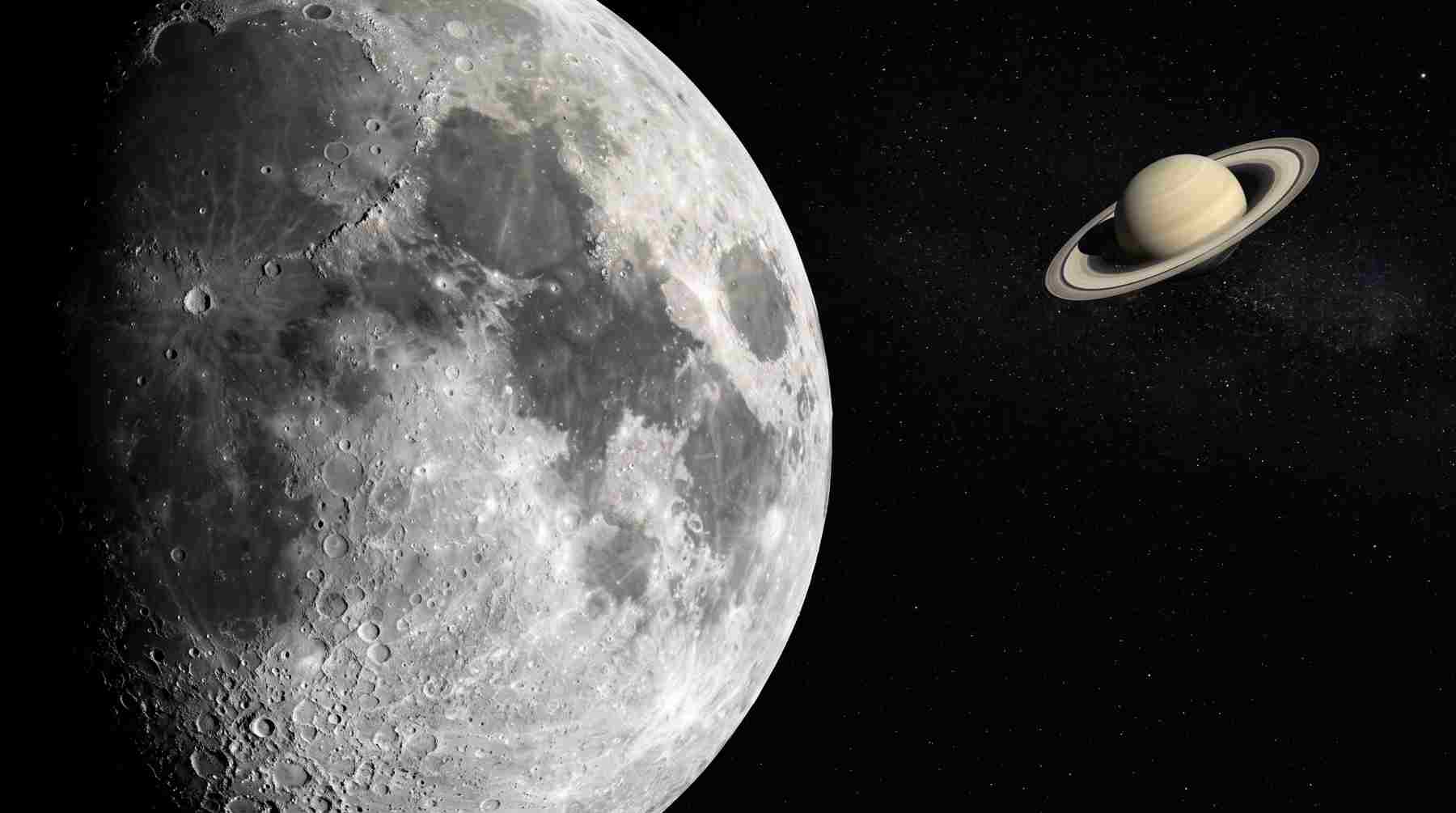 Conjunción Luna-Saturno de septiembre de 2026: cómo observar el planeta de los anillos junto a la Luna