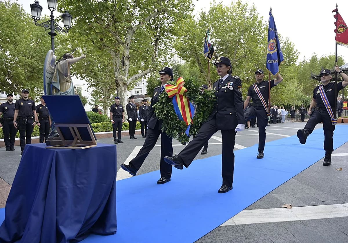 La Policía Nacional destaca la resolución de cuatro homicidios entre Badajoz y Mérida en la celebración de los Ángeles Custodios