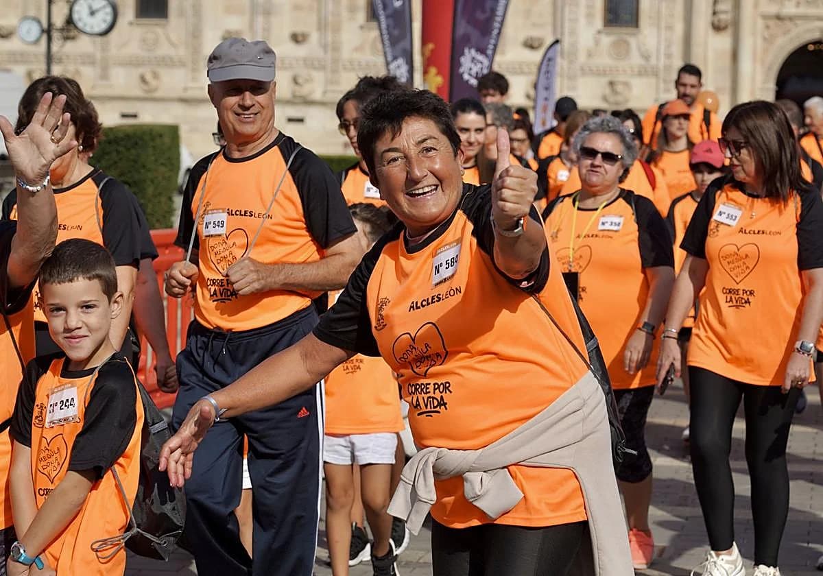 Cientos de personas corren en León «por la vida»