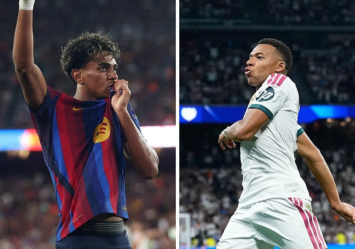 Lamine Yamal y Kylian Mbappé reeditan el pulso entre Leo Messi y Cristiano Ronaldo