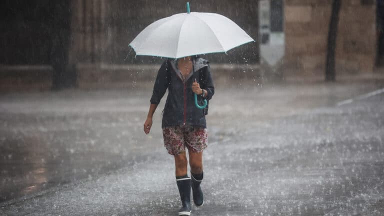 Tormentas que pueden ser fuertes en Ciudad Real y Albacete, este lunes en Castilla-La Mancha